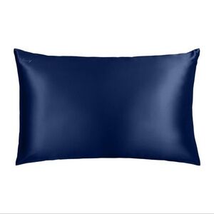 Blissy Silk Pillowcase Navy Blue King 600 Thread Count